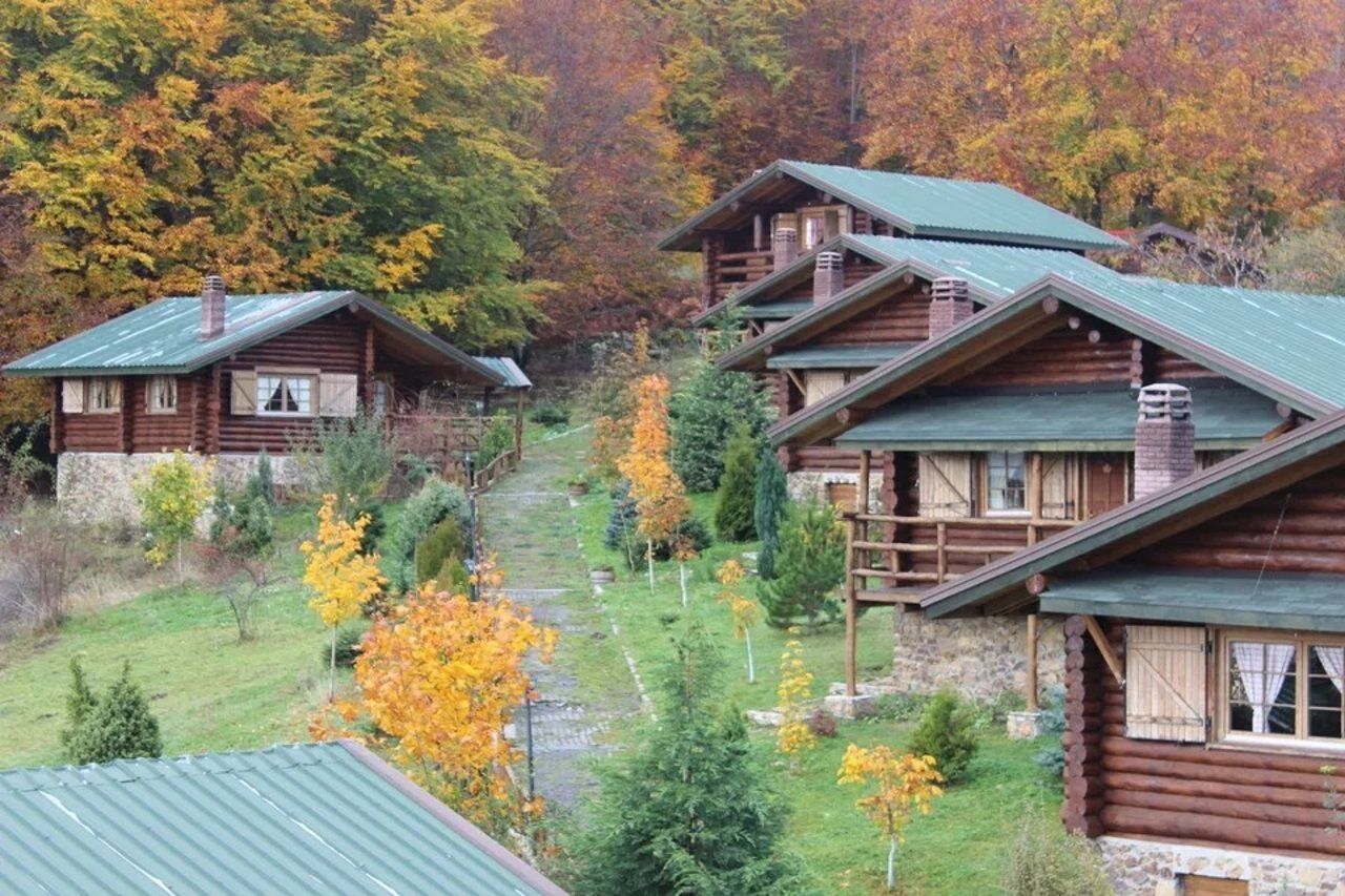 Sfendamos Wood Village Naousa  Exterior photo
