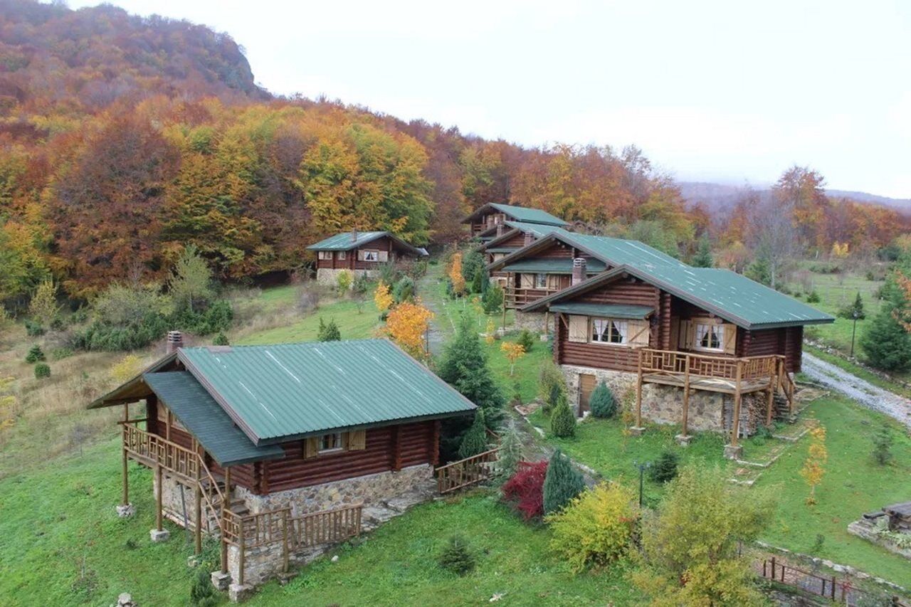 Sfendamos Wood Village Naousa  Exterior photo